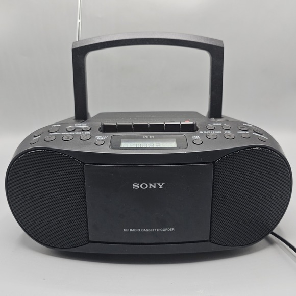 Sony | Portable Audio & Video | Sony Cfds7 Cdcassette Boombox With ...